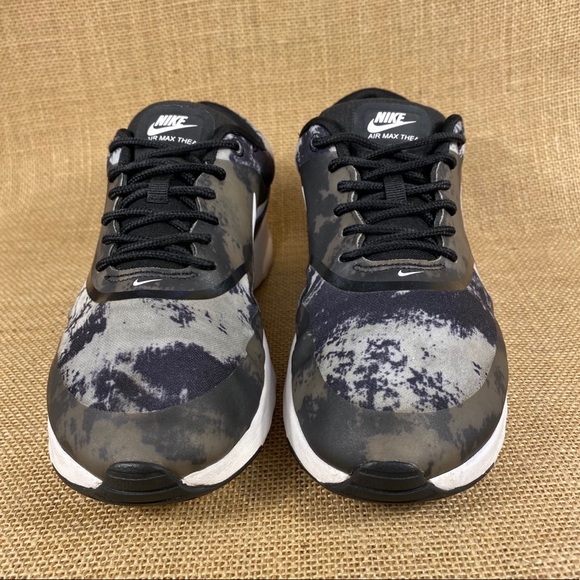 🛑SOLD🛑  Women’s Nike Air Max black white running shoes size 7.5 - Picture 5 of 10